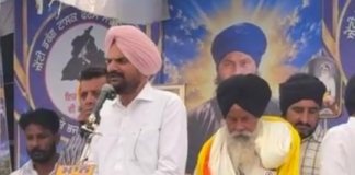 ਪਰਵਿੰਦਰ ਝੋਟਾ ਦੇ ਪਰਿਵਾਰ ਨਾਲ ਦੁੱਖ ਸਾਂਝਾ ਕਰਨ ਧਰਨੇ ’ਚ ਪੁੱਜੇ ਬਲਕੌਰ ਸਿੰਘ